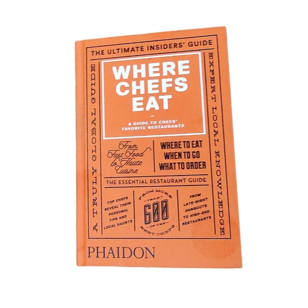 Where Chefs Eat Book